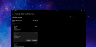 Windows 10 Modern Partition Tool