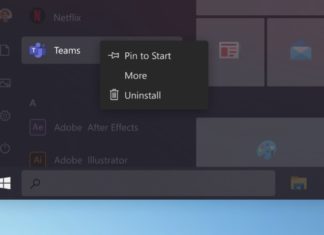 Windows 10 Start Menu curvy corners