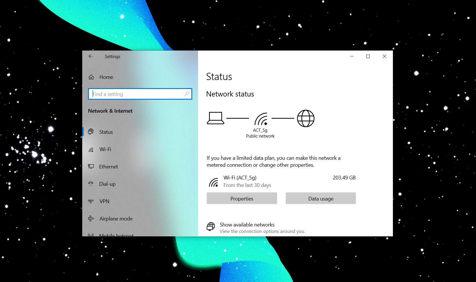 No Internet Connection