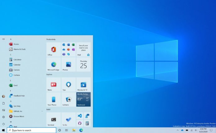 Windows Start Menu revamp