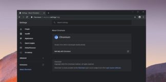 Chromium for Windows