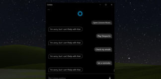 Cortana for Windows 10