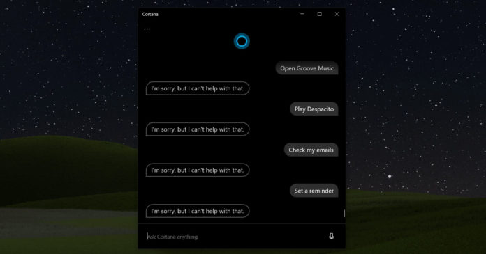 Cortana for Windows 10