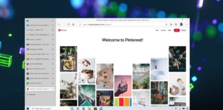 Microsoft Edge vertical tabs