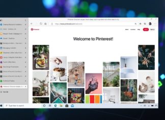 Microsoft Edge vertical tabs