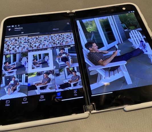 Microsoft Surface Duo front
