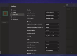 Microsoft Teams desktop