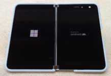 Surface Duo boot screen