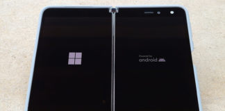 Surface Duo boot screen