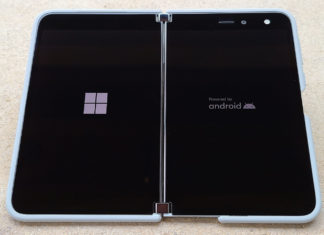 Surface Duo boot screen