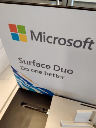 Surface Duo camera sample close