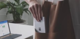 Surface Duo pocketable