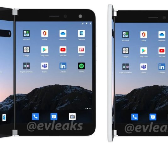 Surface Duo renders