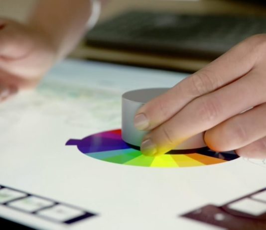Surface Studio touch control
