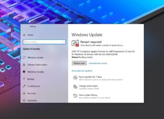 Windows 10 2004 feature update
