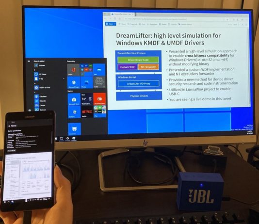 Windows 10 ARM dual screen