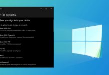 Windows 10 Credentials feature