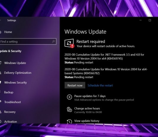 Windows 10 KB4566782