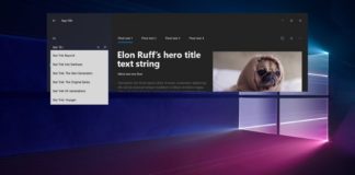 Windows 10 design concept