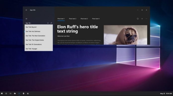 Windows 10 design concept