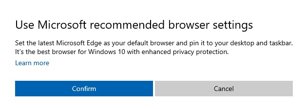 Edge recommendation