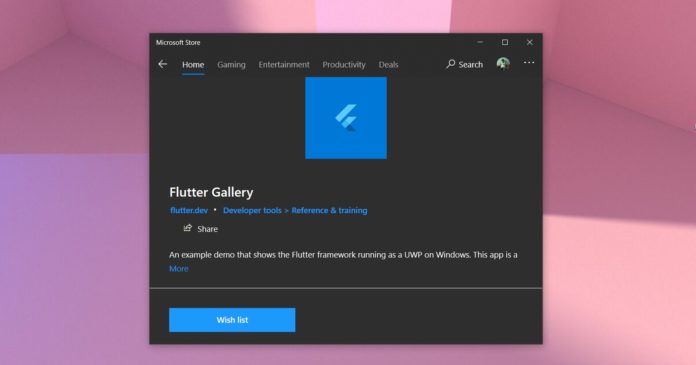 Flutter for Windows 10