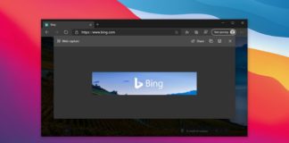 Microsoft Edge web capture support