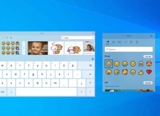 Windows 10 keyboard and emoji