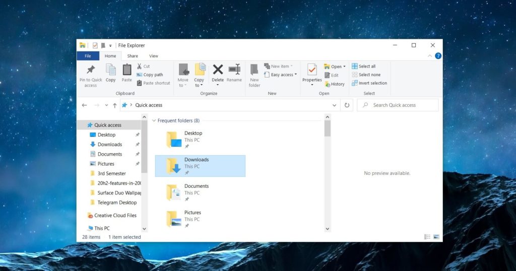 Windows 10 light mode