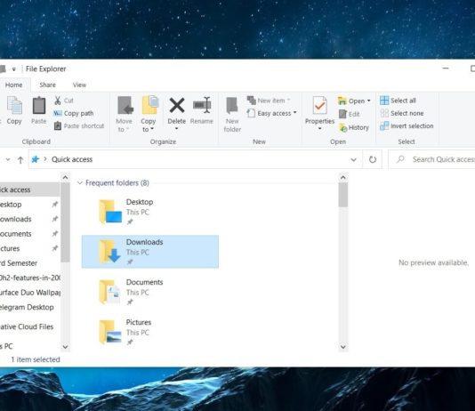 Windows 10 light mode