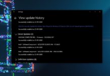 Windows 10 optional driver updates