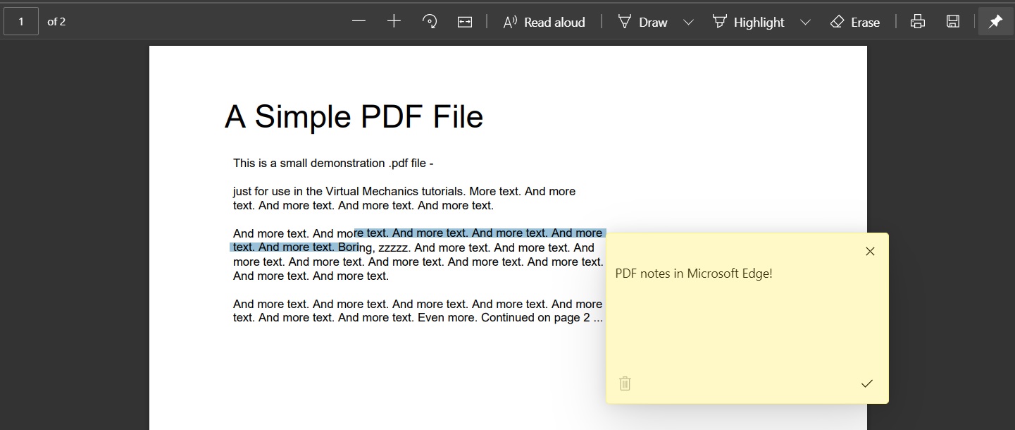 microsoft surface best way to markup highlight pdf files