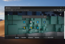 Microsoft Chromium scrolling feature