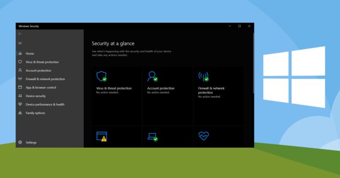 Microsoft Defender for Windows 10