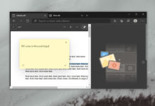 Microsoft Edge PDF update