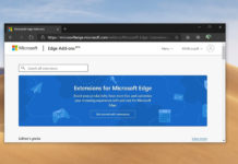 Microsoft Edge themes store