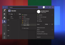 Microsoft Teams availability status