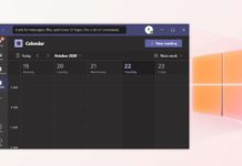 Microsoft Teams desktop update