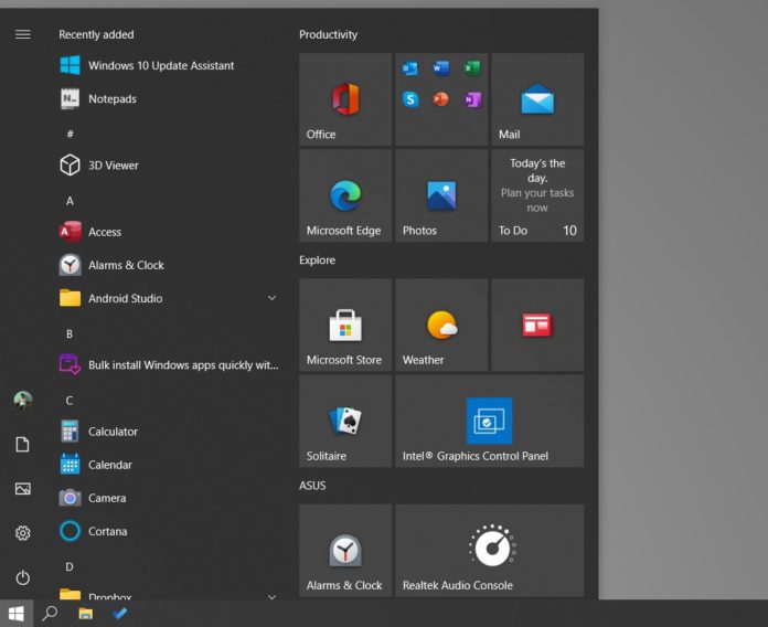 List of new features in Windows 10 October 2020 Update