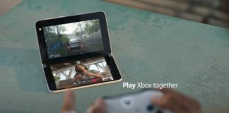 Surface Duo tablet posture