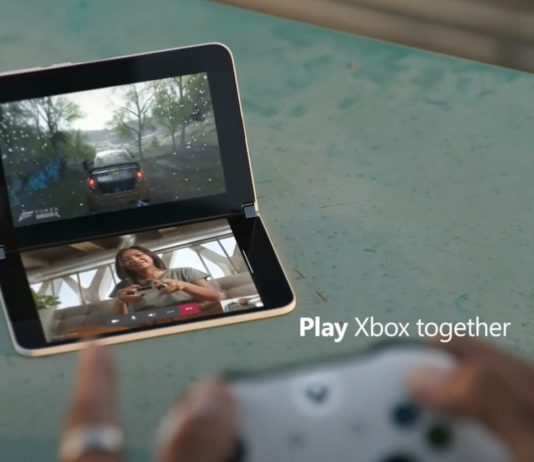 Surface Duo tablet posture