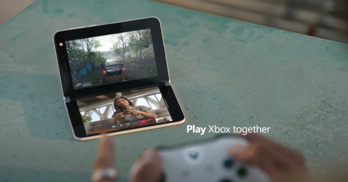 Surface Duo tablet posture