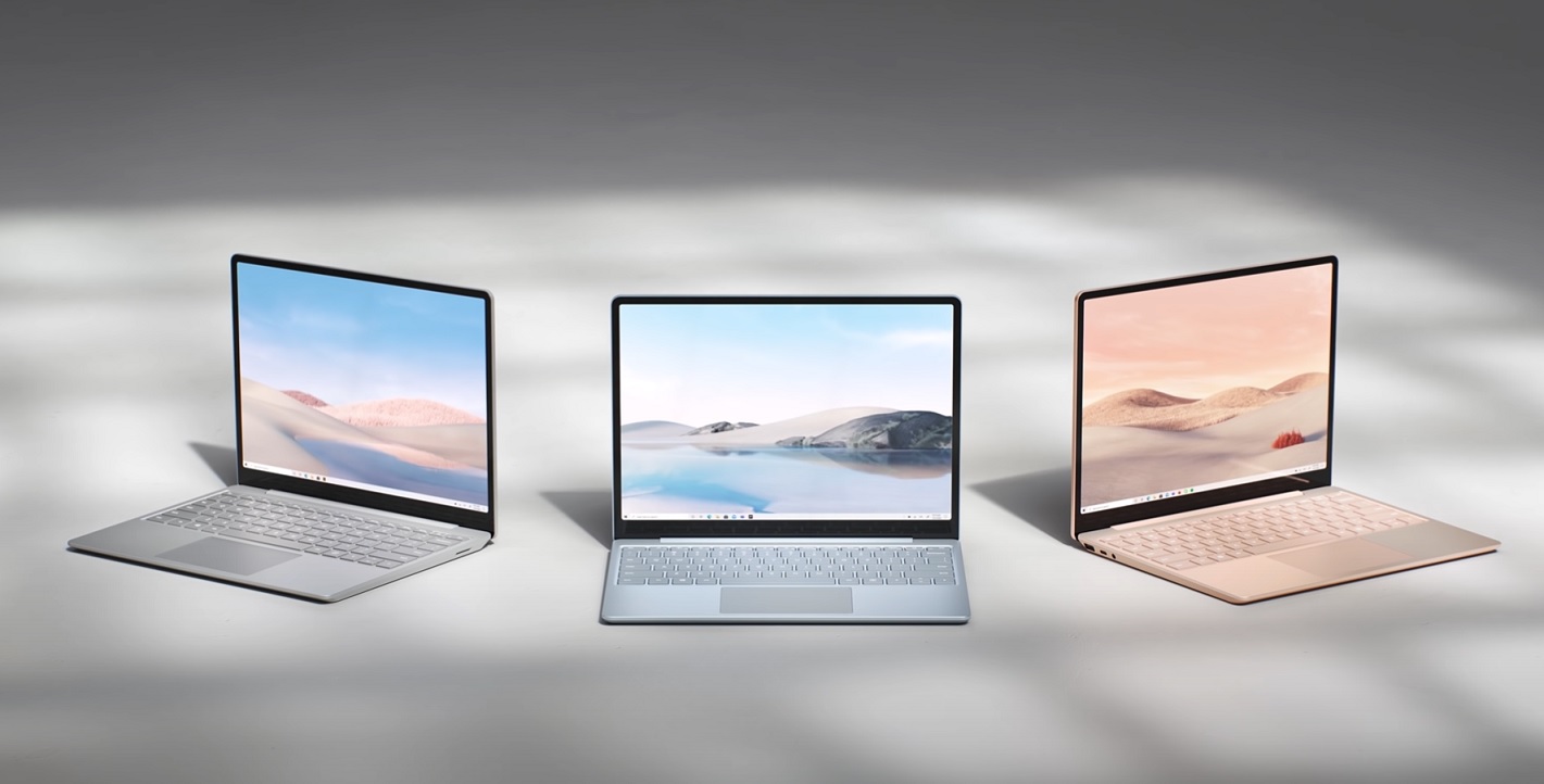 Surface Laptop Go colours