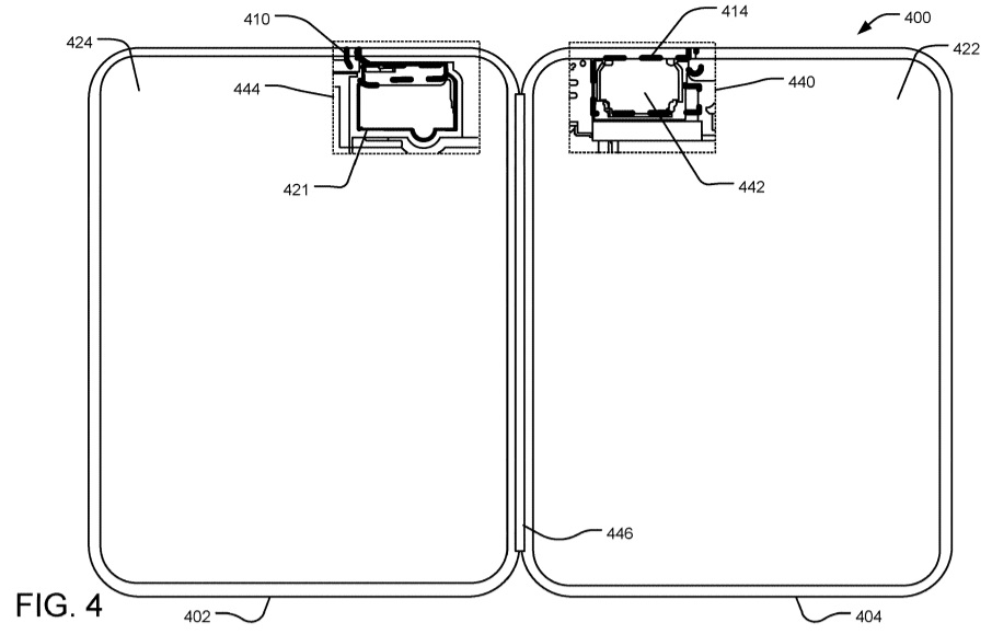 Surface dual screen patent