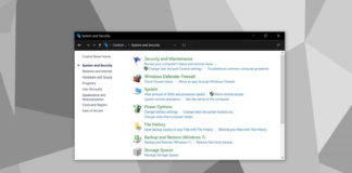Windows 10 20H2 Control Panel