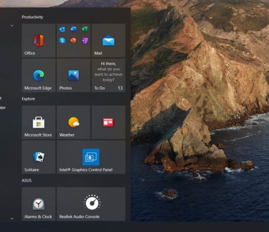 Windows 10 20H2 October Update