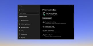 Windows 10 20H2 update