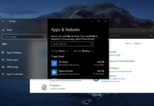 Windows 10 Control Panel app
