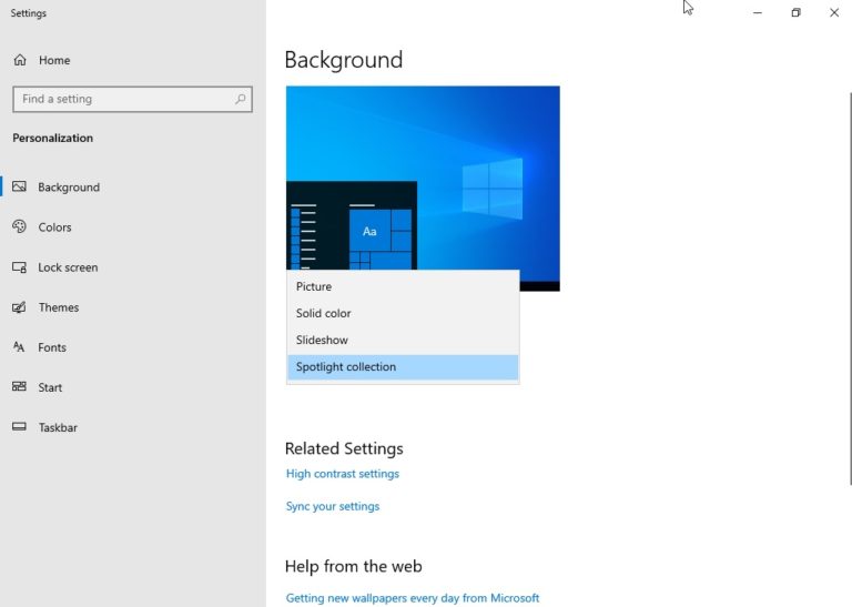 Windows 10 is finally getting desktop spotlight feature and more