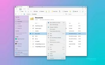 Windows 10 Fluent Design